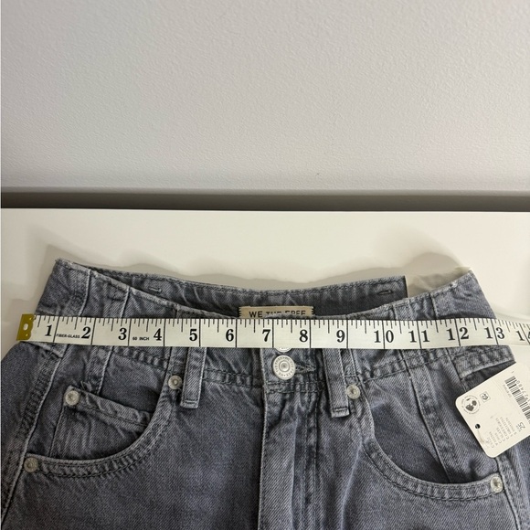 Free People - We The Free - aster straight leg jeans in slate sz 25 - Picture 11 of 12